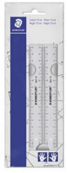 STAEDTLER Vonalzó, műanyag, 2x15 cm, STAEDTLER (CTS562152PB)