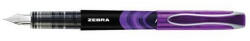  Töltőtoll, 0, 6 mm, ZEBRA "Fountain pen", lila (CTZ19679)