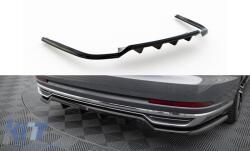  Maxton Design spoiler suitable for rear bumper of Audi A8 D5 2017-2021, black lacquer (ABAUSX6008176)