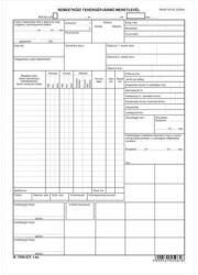  Nyomtatvány, nemzetközi tehergépjármű menetlevél, A3, VICTORIA PAPER "B. 7300-237 (CNVB7300237)