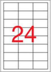 APLI Etikett, univerzális, 64, 6x33, 8 mm, APLI, 2400 etikett/csomag (CLCA3131)