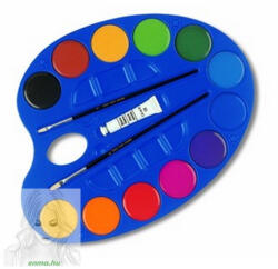 Primo Vízfesték Primo 102A12Tom 12X44 Mm, + Paletta + 2Ecset + Tempera (FCMP102)