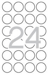 APLI Etikett, 40 mm kör, biztonsági, APLI, 240 etikett/csomag (CLCA11271)