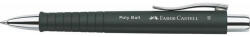  Golyóstoll, 0, 7 mm, nyomógombos tolltest, fekete tolltest, FABER-CASTELL "Poly Ball", kék (CTFC241199)