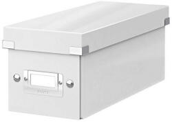 Leitz CD-doboz, LEITZ "Click&Store", fehér (CE60410001)