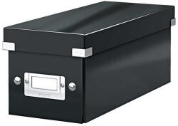 Leitz CD-doboz, LEITZ "Click&Store", fekete (CE60410095)