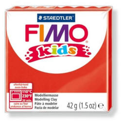  Gyurma, 42 g, égethető, FIMO "Kids", piros (CFM80302)
