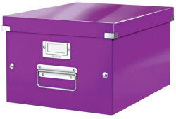 Leitz Doboz, A4 méret, LEITZ "Click&Store", lila (CE60440062)