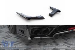  Maxton Design version 2 spoiler suitable for front bumper of Nissan GTR R35 2016-2022, black lacquer (ABNISX6011234)