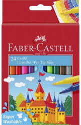  Filctoll készlet, FABER-CASTELL, 24 különböző szín "Castle (CTFC554202)