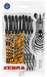  Golyóstoll, 0, 27 mm, kupakos, vegyes testszín, ZEBRA "Animal Doodler'z", kék (CTZ2617)