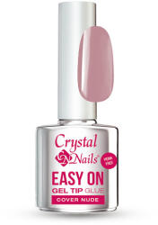 Crystal Nails - EASY ON GEL TIP GLUE - COVER NUDE - 8ML