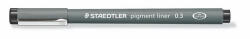  Tusfilc, 0, 3 mm, STAEDTLER "Pigment Liner 308", fekete (CTS308039)