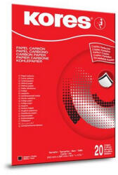  Indigó, A4, gépi, KORES, 20 lap, fekete (CIK78942)