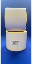  Etikett, thermo, 50x75 mm, 1000 etikett/tekercs, fehér (CISCT5075F)