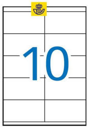  Etikett, univerzális, 105x57 mm, APLI, 1000 etikett/csomag (CLCA1278)