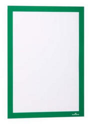 Durable Infokeret, A4, öntapadó háttal, DURABLE "DURAFRAME®", zöld (CDB487205)