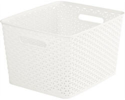  Rattan hatású kosár, 18l, törtfehér, CURVER "My Style (CCSCMS5)