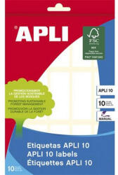 APLI Etikett, 20x50 mm, kézzel írható, kerekített sarkú, APLI, 150 etikett/csomag (CLCA1642)
