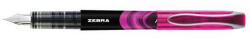  Töltőtoll, 0, 6 mm, ZEBRA "Fountain pen", pink (CTZ19678)