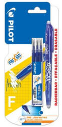  Rollertoll, 0, 25 mm, törölhető, kupakos, PILOT "Frixion Ball", kék + betét (CPFR5LBB)