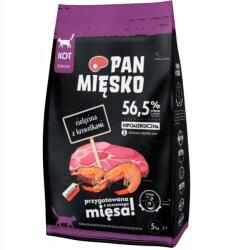 Pan Mięsko Száraz macskaeledel Borjú garnélarák Pan Mięsko hipoallergén S 5 kg (karma dla kota cielęcina krewetki na alergie)