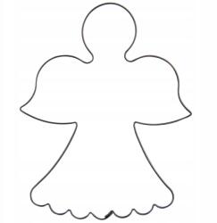 Artemis Lyukasztó Angyalka Mézeskalács keksz lyukasztó forma (VD-124955)