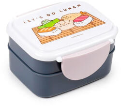 Puckator Pusheen cicás ételhordó, uzsonnás doboz szett, Bento, Sushi Club (PCT-LBOX139) - officetrade