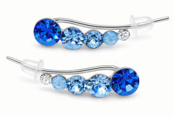 SHINE LINEA SHINE bedugós fülbevaló - 5 az 1-ben - (kék variáció) (2026032007)