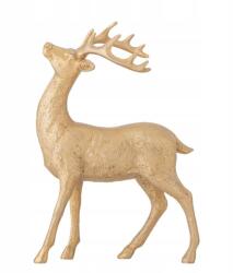Bloomingville Dekoráció Pranzer karácsonyi arany nagy rénszarvas álló szarvas 30 cm (82072162)