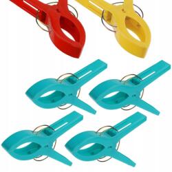 Artemis 4x Strandtörölköző csipeszek Csatok Strand fogantyúk Nagy mosás (VD-489240)