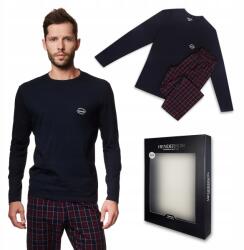 Henderson férfi pizsama 100% Pamut Henderson 39237-59 Mace- XL, kényelmes (39237-59)