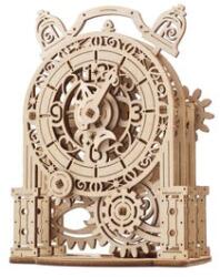 UGears Puzzle 3D, Vintage Alarm Clock Mini, Ugears, lemn, 43 piese