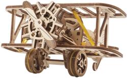 UGears Puzzle 3D, Mini-biplane, Ugears, lemn, 84 piese