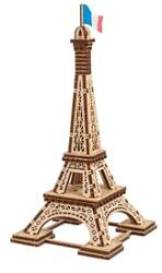 UGears Puzzle 3D, Paris Tower, Ugears, lemn, 50 piese