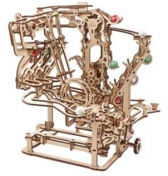 UGears Puzzle 3D, Marble Run Chain Hoist, Ugears, lemn, 400 piese