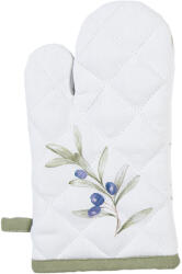 Clayre & Eef Manusa bucatarie copii termice bumbac Masline 12x21 cm (OLF44KX)