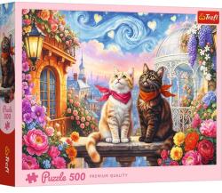 Trefl Puzzle Trefl 500 Pisici Indragostite (37553) - etoys Puzzle