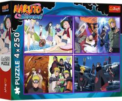Trefl Puzzle Trefl 4x250 Naruto Shippuden Aventurile Lui Naruto Uzumaki (13339) - etoys Puzzle