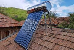 Sontec Kit Panou Solar Presurizat Apa Calda, Inox, 150 litri, SONTEC, 15 tuburi heat-pipe