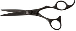 Olivia Garden Foarfeca Profesionala de Tuns cu Design Ergonomic si Taiere Ultra-precisa Olivia Garden Silkcut 5.75 Inch Matt Black Edition