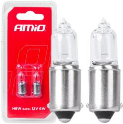 AMiO Becuri auto halogen H6W, 12V, 6W, set 2 bucati (03355)