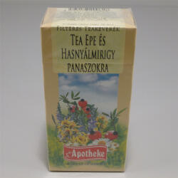  Apotheke tea epe és hasnyálmirigy panaszokra 20x1, 5g 30 g - freefrom