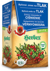 Herbex gyógynövény teakeverék vérnyomásra 60 g - freefrom