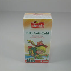 Apotheke bio gyermek tea anti-cold herbal 20x1, 5 30 g - freefrom
