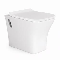 Water Fun OSLO || fali, mélyöblítéses WC csésze slim wc ülőkével, kerámia, fehér (WCH-002) - zuhanykabinpont
