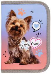 UNIPAP My Little Friend - Grey Yorkie mintás kihajtható tolltartó 21×14×3, 5 cm (668432)