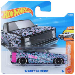 Mattel Hot Wheels: ’83 Chevy Silverado black widow kisautó 1/64 - Mattel (5785/JJJ13)