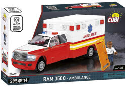 COBI COBI: Dodge RAM 3500 mentőautó építőjáték (24609) (COBI-24609) - jatekwebshop