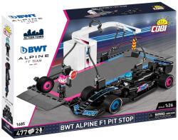 COBI COBI: BWT Alpine F1 boxutca versenyautóval építőjáték (1685) (COBI-1685) - jatekwebshop